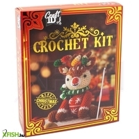 grafix karácsonyi horgoló szett rénszarvas 12x9x17 cm
