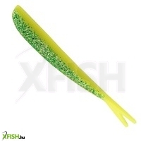 Nevis Vantage Drop Shot Shad Gumihal Sárga-Zöld 10Cm 1 Db