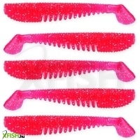 Nevis Impulse Shad Gumihal Piros 7.5Cm 5Db/Cs