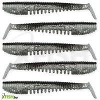 Nevis Impulse Shad Műcsali Gumihal 7,5cm 5db Ezüst Csillám