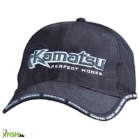 Kamatsu Baseball Sapka Fekete Fehér 60-as