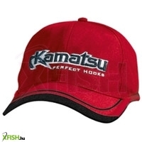 Kamatsu Baseball Sapka Piros Fehér 62-es
