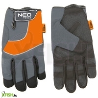 Neotools Munkakesztyű Műbőr Pvc Elemek 10-es 1pár/csomag
