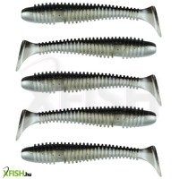 Nevis Vantage Swinger Gumihal Műcsali 7Cm fekete-ezüst 5Db/Cs