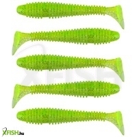Nevis Vantage Swinger Gumihal Műcsali 7Cm Fluo Zöld csillám 5Db/Cs