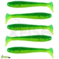 Nevis Vantage Swinger Gumihal Műcsali 7Cm 5Db/Cs (Zöld-Csillám)