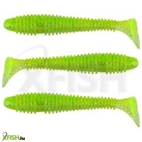 Nevis Vantage Swinger 9,5Cm fluozöld-csillám 3Db/Cs Gumihal