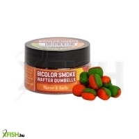 Benzar Mix Bicolor Smoke Wafter Dumbells Kagyló-Fokhagyma 10*8Mm Zöld-Narancs 30 Ml