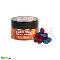 Benzar Mix Bicolor Smoke Wafter Dumbells Krill-Belachan 10*8Mm Kék-Piros 30 Ml