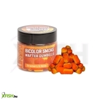 Benzar Mix Bicolor Smoke Wafter Dumbells Eper-Méz 12*8Mm Narancs-Sárga 60 Ml