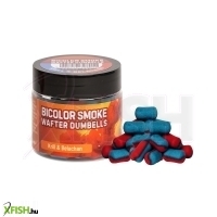 Benzar Mix Bicolor Smoke Wafter Dumbells Krill-Belachan 12*8Mm Kék-Piros 60 Ml