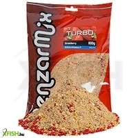 Benzar Turbo Groundbait Etetőanyag Eper 800 g