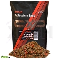 Carp Expert Pro Groundbait Roppantott Pellet Mix Eper Polip 800g