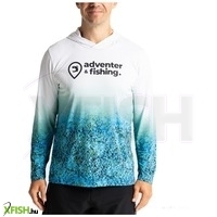 Adventer Kapucnis Hosszú Ujjú Póló Bluefin Trevally Xxl