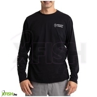 Adventer Hosszú Ujjú Póló Fekete Xl