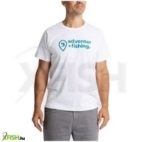 Adventer Rövid Ujjú Póló White & Bluefin S