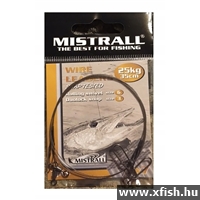 Mistrall Wire Leaders Acélelőke 1X7 35cm 25Kg 6/3 2db/csomag