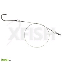 Mistrall Drótelőke Egyágú Horoggal 25 cm 11 kg 1/0 2 db/csomag