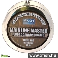 Asso Carp Mainline Master Fluorocarbon Pontyozó Zsinór 1000M 0,35
