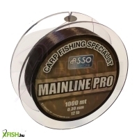 Asso Carp Mainline Pro pontyozó zsinór 1000M 0,40 Barna