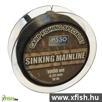 Asso Carp Mainline Sinking Merülő Pontyozó Zsinór 1000M 0,28 M.Sz.