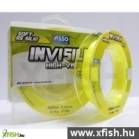 Asso Invisilk Távdobó Pontyozó Zsinór 300M 0,22mm 8,1kg Sárga