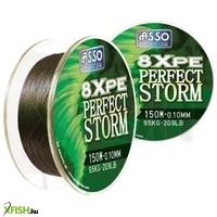 Asso Pe8X Perfect Storm fonott pergető zsinór 300M 0,41Mm 31,10K