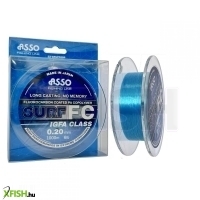 Asso Surf Monofil Fluorocarbon Távdobó Zsinór 1000m 0,23mm 3,63Kg