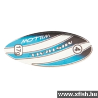 Mistrall Willow Kék Ezüst Csíkos Körforgó Villantó 2-es 8g