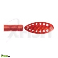 Mistrall Willow Piros Mintás Fehér Pöttyös Körforgó Villantó 4-es 17g