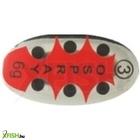 MIstrall Ospray Piros Mintás Körforgó Villantó 2-es 4g