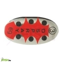 MIstrall Ospray Piros Mintás Körforgó Villantó 3-as 6g