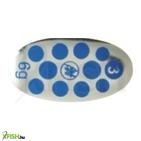 MIstrall Ospray Ezüst Kék Pöttyös Körforgó Villantó 3-as 6g