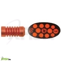 MIstrall Ospray Narancs Fekete Katica Mintás Körforgó Villantó 0-ás 2g