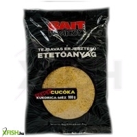 Bait Maker Tejsavas Erjesztésű Feeder Etetőanyag Cucóka Kukorica és Méz 900 g