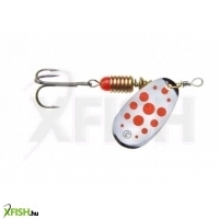 Mistrall Obrotowa Ezüst Piros Pöttyös Körforgó Villantó 4-es 8Gr