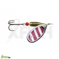 Mistrall Caliro Piros Ezüst Csíkos Körforgó Villantó 2-es 4Gr