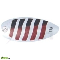 Mistrall Sorius Ezüst Bordó Csíkos Körforgó Villantó 2-es 8g