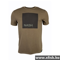 Nash Elasta Breathe T Shirt Zöld Horgász Poló M