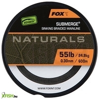 Fox Submerge Naturals Sinking Braid Fonott Zsinór 600m 0.38mm 29.5Kg