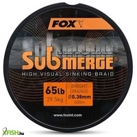 Fox Submerge Orange Sinking Braid Fonott Zsinór 600m 0.30mm 24.9Kg
