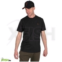 Fox Collection Horgász Póló Fekete Xxxl