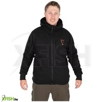 Fox Collection Sherpa Jkt Kapucnis Horgász Dzseki Fekete Xxl