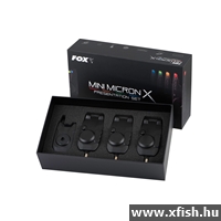 Fox Mini Micron X 3 Rod set 3+1 Elektromos Kapásjelző szett