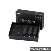 Fox Mini Micron X 4 Rod Set 4+1 Elektromos Kapásjelző szett