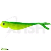 Czero Finchy fat fish glitter green lemon gumihal 9,5 cm 6db/csomag