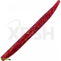 Czero Finchy worm glitter red wine giliszta műcsali 11 cm 6,5 g 10 db/csomag