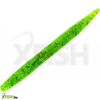 Czero Finchy worm glitter green giliszta műcsali 11 cm 6,5 g 10 db/csomag zöld