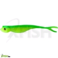 Czero Finchy big fat fish glitter green lemon gumihal 11 cm 5db/csomag