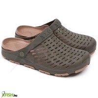 Fox Khaki Clogs Horgász Papucs 42